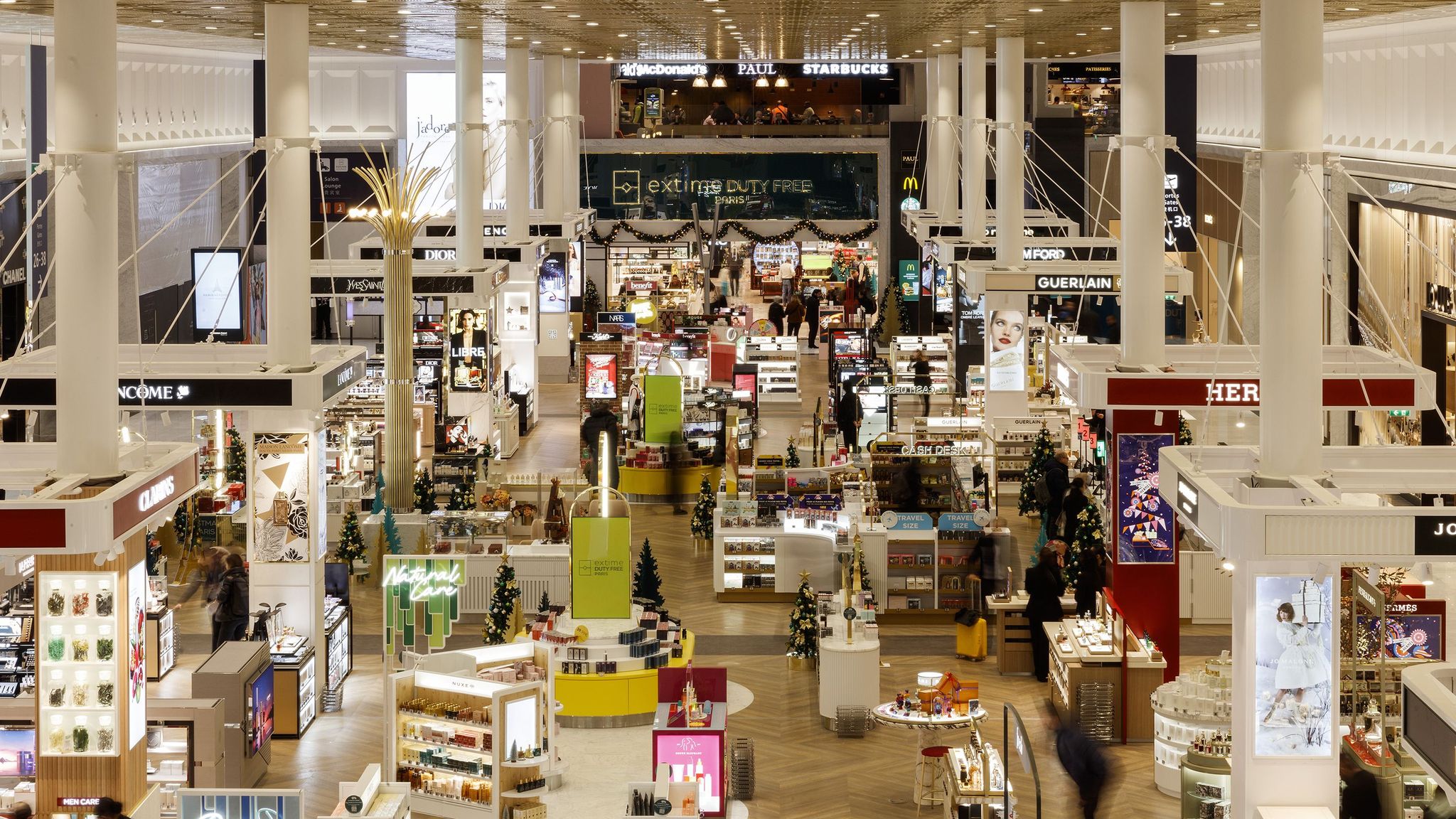 magasin shopping aéroport